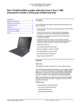 Lenovo X60S User's Manual