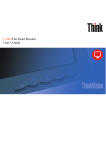 Lenovo ThinkVision 6135-HE1 User's Manual