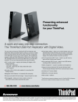 Lenovo ThinkPad 45K1610 User's Manual