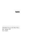 Lenovo ThinkPad 43N3412 User's Manual