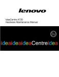 Lenovo A720 User's Manual