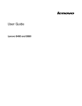 Lenovo B480 User's Manual