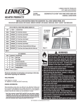 Lennox Hearth EDV-40 User's Manual