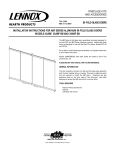 Lennox Hearth 38ABF-BS User's Manual