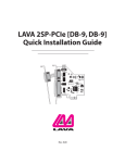 Lava Computer Lava 2SP-550 User's Manual