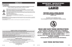 Lasko 5424 User's Manual