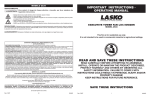 Lasko 2534 User's Manual