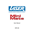 Laser MP3-A8 User's Manual