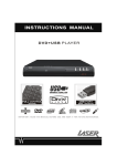 Laser DVD-HD007 User's Manual
