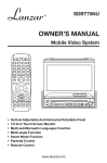 Lanzar Car Audio SDBT75NU User's Manual