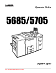 Lanier 5685 User's Manual