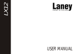 Laney Amplification LX12 User's Manual