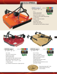 Land Pride RCR18 User's Manual