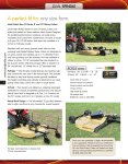 Land Pride RCR25 User's Manual