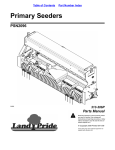 Land Pride 20583 User's Manual