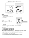 La Crosse Technology WT-62U User's Manual