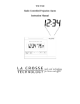 La Crosse Technology WT-5720 User's Manual