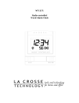 La Crosse Technology WT-2171 User's Manual