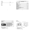 La Crosse Technology WS-9711U-IT User's Manual