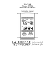La Crosse Technology WS-7138U User's Manual