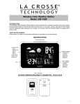 La Crosse Technology 308-145B User's Manual