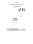La Crosse Technology WT-5600 User's Manual