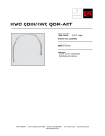 KWC Z.506.120.000 User's Manual