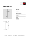 KWC Vesuno K.26.VB.02.700 User's Manual