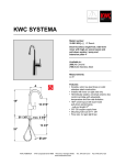 KWC SYSTEMA 10.501.202 User's Manual