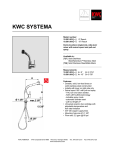 KWC SYSTEMA 10.501.004 User's Manual