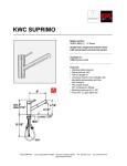 KWC Suprimo 10.271.103 User's Manual