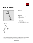 KWC PUREJET K.18.P2.21 User's Manual
