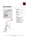 KWC KONOS K.10.K1.48 User's Manual