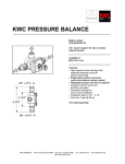 KWC K.38.P4.06.931.23 User's Manual