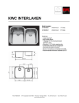 KWC Interlaken S.10.D8.02 User's Manual