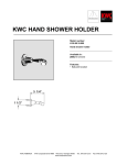 KWC K.26.99.10.000 User's Manual