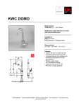 KWC DOMO 10.061.991 User's Manual