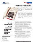 Krown Manufacturing StarPlus Standard User's Manual