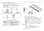 Kramer Electronics Switch SI-VGAT UXGA User's Manual