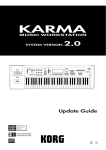 Korg KARMA 2 User's Manual