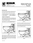 Kohler TOILETS K-3378-EB User's Manual