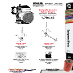 Kohler K321S User's Manual