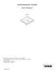 Kohler K-1111 User's Manual