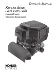 Kohler Aegis LV680 User's Manual