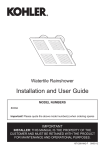 Kohler 8030A User's Manual