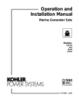 Kohler 3.5CFZ User's Manual