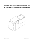 Kodak 20P User's Manual