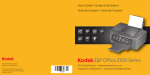 Kodak All in One Printer 2100 User's Manual