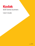 Kodak i600 Series User's Manual