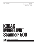 Kodak EasyShare Photo 500 User's Manual